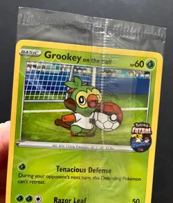 Grookey On The Ball 003/005 Futsal Pokemon Card PROMO UK Exclusive NEW SEALED - Image 3