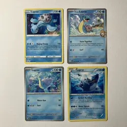 Lapras Pokemon Card Lot of 10 - Break Point / Fusion Strike & More + 1 Promo - Image 2