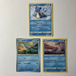 Lapras Pokemon Card Lot of 10 - Break Point / Fusion Strike & More + 1 Promo - Image 4