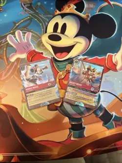 Minnie & Mickey Mouse Pirate Lookout & Captain (Disney Cruise Line) Promo Cards - Image 1