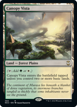 Canopy Vista Streets of New Capenna Commander NM Land Rare MAGIC CARD ABUGames - Image 1