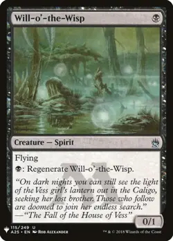Will-o'-the-Wisp NM, English MTG Mystery Booster Singles - Image 1