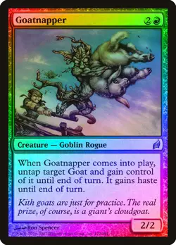 Goatnapper FOIL Lorwyn PLD Red Uncommon MAGIC THE GATHERING MTG CARD ABUGames - Image 1
