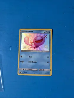 Pokemon TCG Wooper SV9/SV94 Hidden Fates Holo Rare Card 🔥🔥🔥 - Image 1