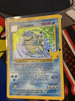 Blastoise 2/102 Holo Celebrations Classic Collection Pokemon Card Mint - Image 2