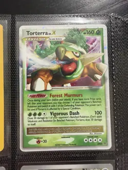 Pokemon TCG Torterra LV.X Holo Rare Card Diamond & Pearl And Torterra 17/130 - Image 1