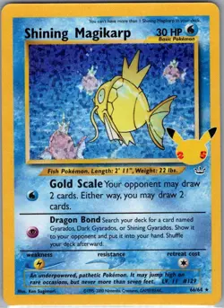 Shining Magikarp 66/64 Celebrations: Classic Collection - Pokemon Card - NM - Image 1