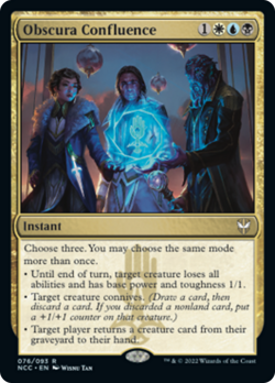 Obscura Confluence Streets of New Capenna Commander NM Rare CARD ABUGames - Image 1