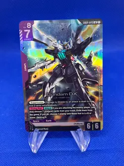Gundam Card Game Phantom Aria Gundam DX GD04-049 Legend Rare LR NM - Image 1