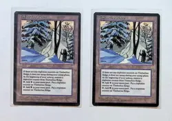 MTG - Magic The Gathering - Timberline Ridge X 2 - Ice Age - NP/NM! - Image 1