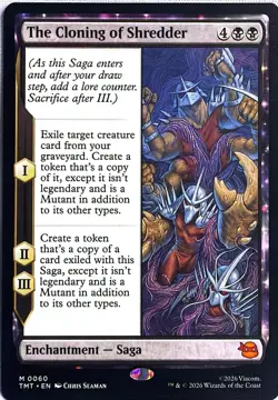 The Cloning of Shredder Teenage Mutant Ninja Turtles Magic: The Gathering NM/M - Image 1