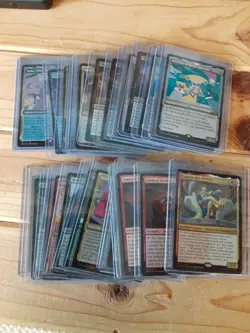MTG Unfinity FOIL Lot of 43 Different - 40 Rare/3 Mythic - 21 Galaxy FOILS - NM - Image 1