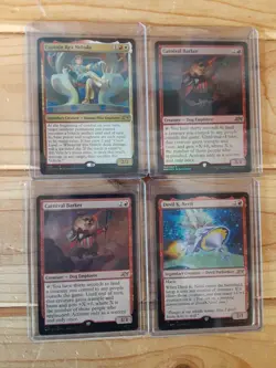 MTG Unfinity FOIL Lot of 43 Different - 40 Rare/3 Mythic - 21 Galaxy FOILS - NM - Image 2