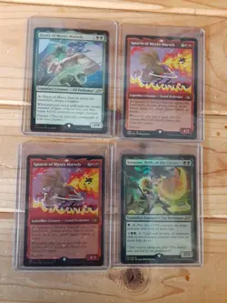 MTG Unfinity FOIL Lot of 43 Different - 40 Rare/3 Mythic - 21 Galaxy FOILS - NM - Image 4