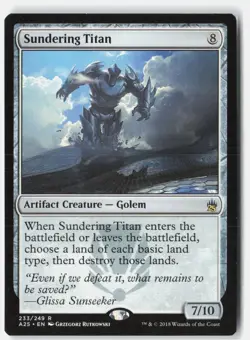 Sundering Titan R Masters 25 233 NM - Image 1