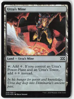Urza's Mine Foil C Double Masters 329 NM - Image 1