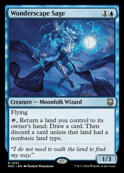 Wonderscape Sage NM, English MTG Modern Horizons 3: Commander - Image 1