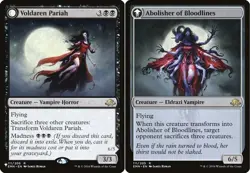 Voldaren Pariah // Abolisher of Bloodlines NM, English MTG The List - Image 1