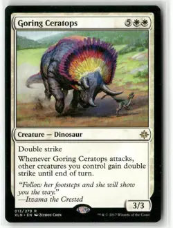 Goring Ceratops Normal R Ixalan 13 NM - Image 1