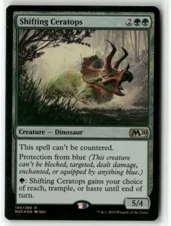 Shifting Ceratops Foil R Core Set 2020 194 NM - Image 1