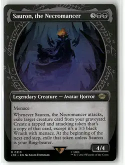 Sauron, the Necromancer (Showcase) R Universes Beyond: The Lord of the Rings: NM - Image 1