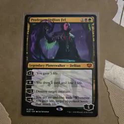 MTG - Professor Dellian Fel - Secrets of Strixhaven NM/M Condition - Image 1