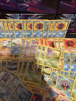 Pokemon Base Set Fossil Jungle Base 2 Lot Of 250 Cards - Image 3