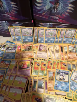 Pokemon Base Set Fossil Jungle Base 2 Lot Of 250 Cards - Image 4
