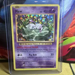The Pokemon Company Pokemon Card Mew 53/108 Evolutions Holo Rare 40 HP - Image 1