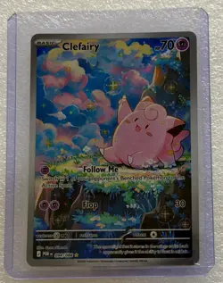 Pokemon TCG Clefairy 094/088 + Mega Clefable EX Lot Full Art Holo NM - Image 4
