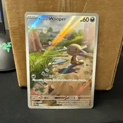Paldean Wooper Phantasmal Flames #102/094 IR Pokemon near mint ships fast - Image 1