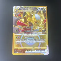 Pokemon Giratina VSTAR 212/196 Gold Secret Rare Lost Origin Holo WOTC NM - Image 1