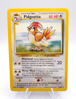Vintage Pokemon Pidgeotto 22/102 Base Set Non-Holo Rare WOTC 1999 - Image 1