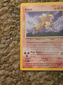 Pokemon Entei 17/64 Non Holo Neo Revelation Unlimited Pack Fresh - Image 3