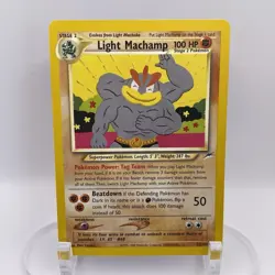 Light Machamp 25/105 Neo Destiny NM Rare WOTC Pokemon TCG Vintage Single - Image 1