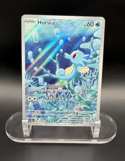🌊 Horsea 067/064 SV Shrouded Fable Illustration Rare Pokemon TCG Mint - Image 1