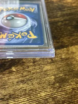 1999 Pokemon TCG Holo Rare Hitmonlee 7/62 Fossil Set First Edition BGS 8 - Image 5