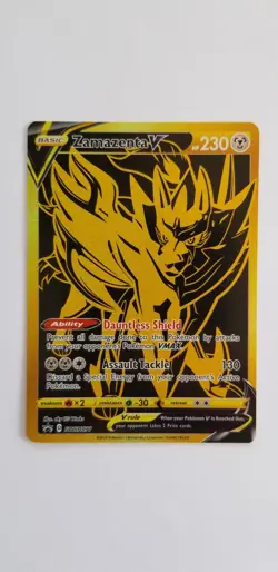2020 Pokemon Zamazenta V SWSH077 Sword & Shield Promo Holo Nr Mint - Image 1