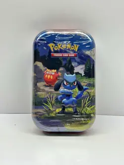 Pokemon Ascended Heroes Mini Tin - Factory Sealed - Pokemon: Riolu & Darumaka - Image 1