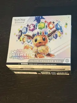 Pokemon TCG Prismatic Evolutions Elite Trainer Box ETB - Factory Sealed - Image 1