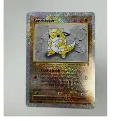 Pokemon Sandshrew 91/110 Legendary Collection Reverse Holo Common 2002 English - Image 1