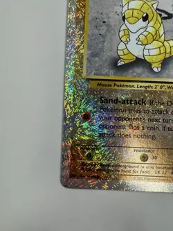 Pokemon Sandshrew 91/110 Legendary Collection Reverse Holo Common 2002 English - Image 3