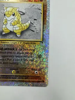 Pokemon Sandshrew 91/110 Legendary Collection Reverse Holo Common 2002 English - Image 4