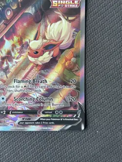 Flareon V LP Sword & Shield Promo SWSH179 Pokemon Lightly Played - Image 5