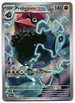 Probopass 096/088 - 🌊 Perfect Order Illustration Rare Pokemon TCG Holo 🖤 - NM - Image 1