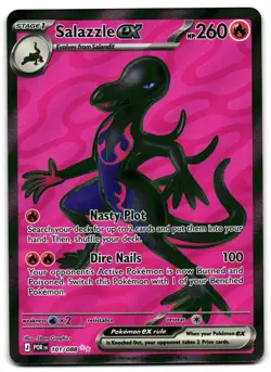 Salazzle ex 101/088 - 🌊 Perfect Order Ultra Rare Pokemon TCG 🖤 - NM - Image 1