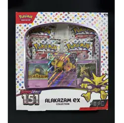 Pokemon Scarlet & Violet 151 Alakazam ex Collection Box English Promo Booster - Image 1