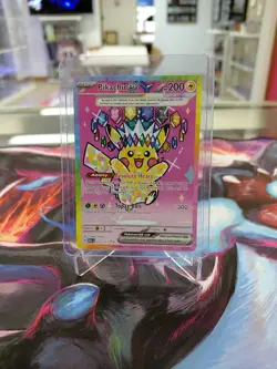 Pokemon Pikachu EX SIR 277/217 Ascended Heroes English - Pack Fresh - NM - Image 1