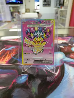 Pokemon Pikachu EX SIR 277/217 Ascended Heroes English - Pack Fresh - NM - Image 3