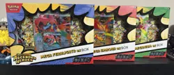 Pokemon TCG Ascended Heroes Costco 3- Pack Feraligatr Emboar Meganium Brand New - Image 1